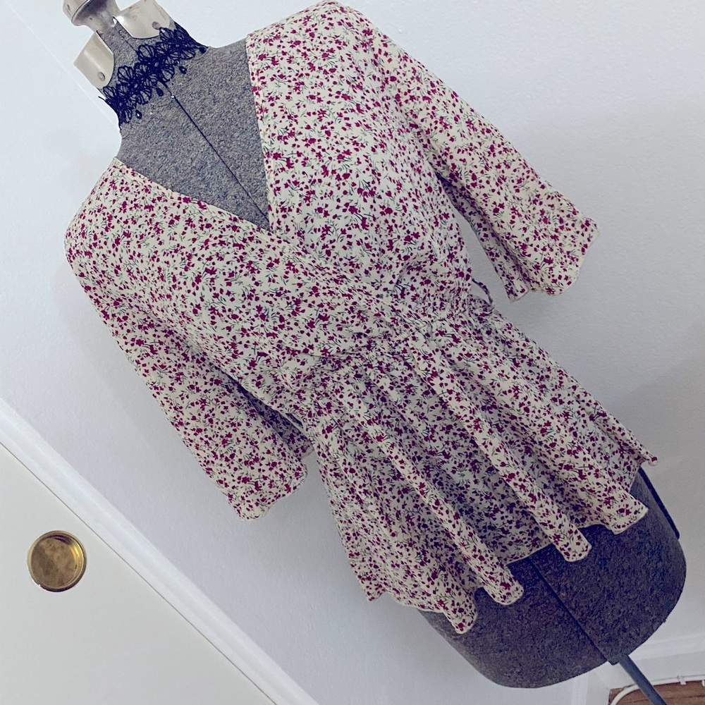 Floral Blouse / Medium